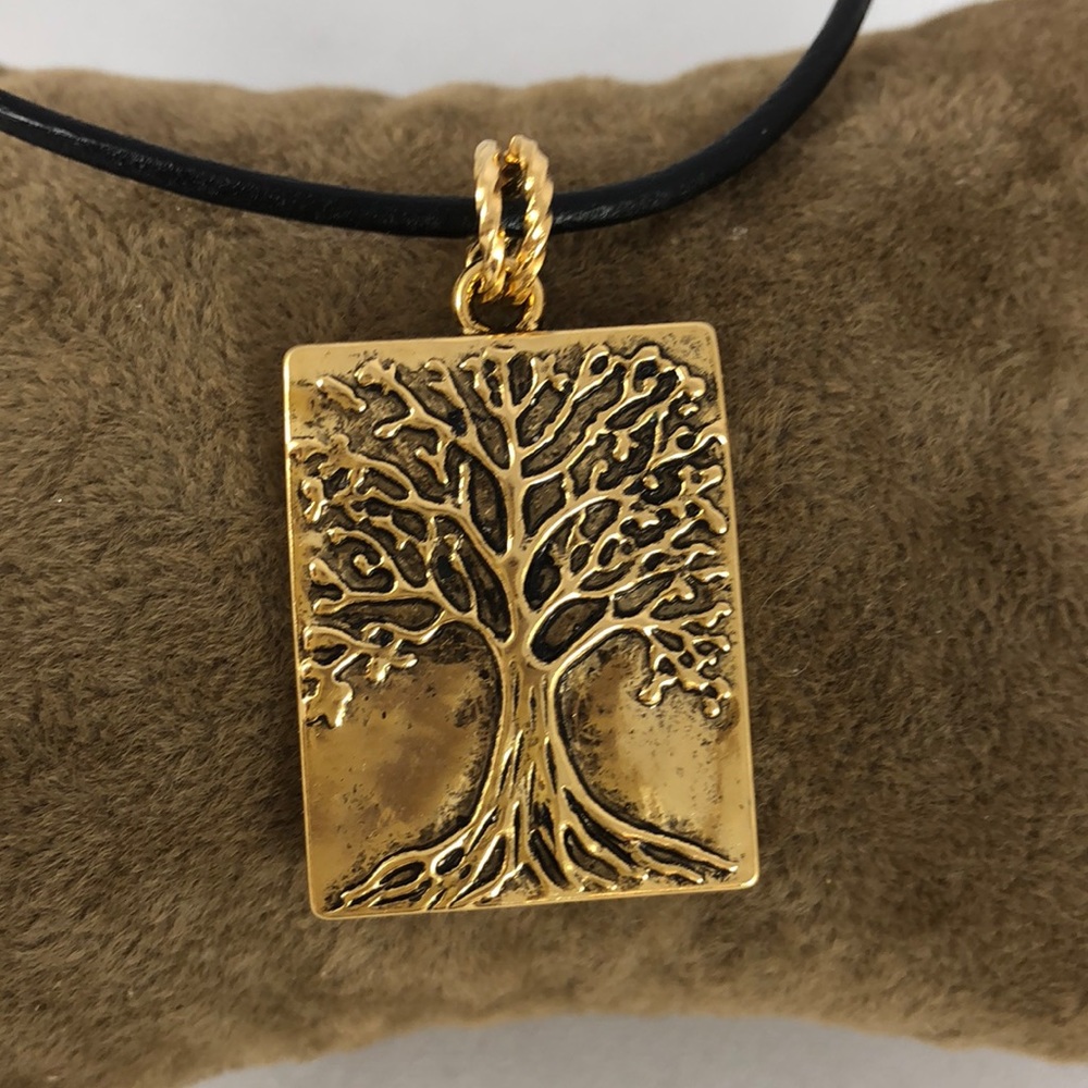 Tree of Life Pendant Cord Necklace